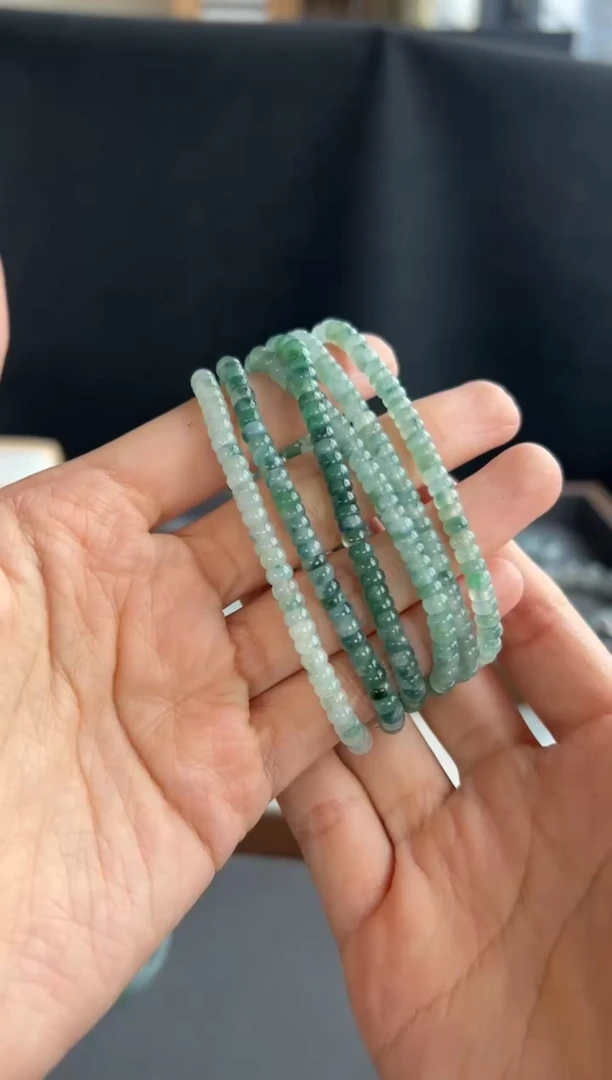 未镶嵌手串翡翠V43买断多样性发一