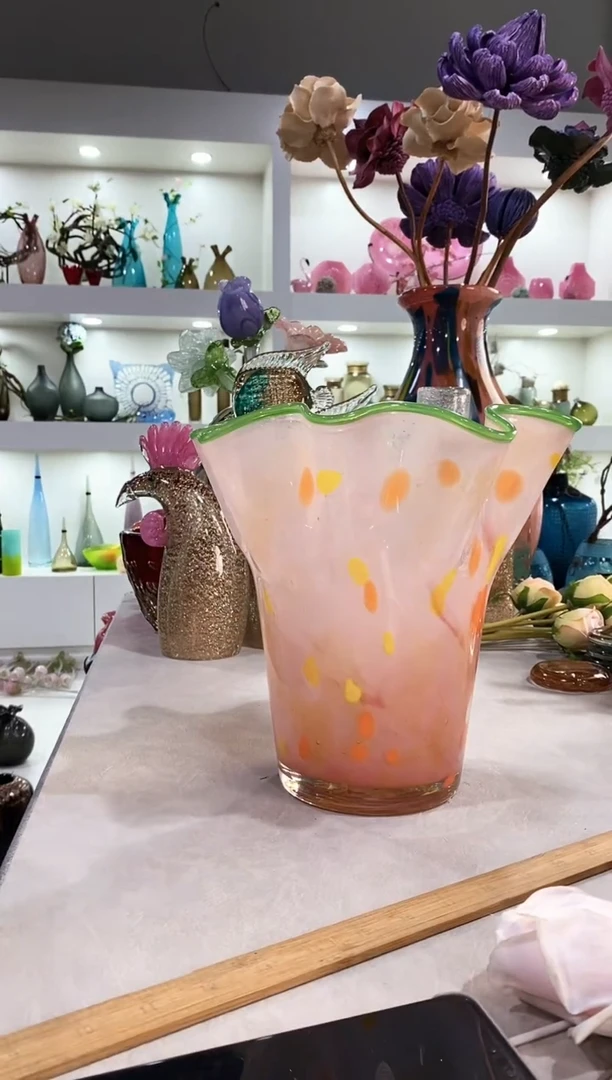 慕忆家手作琉璃花瓶
