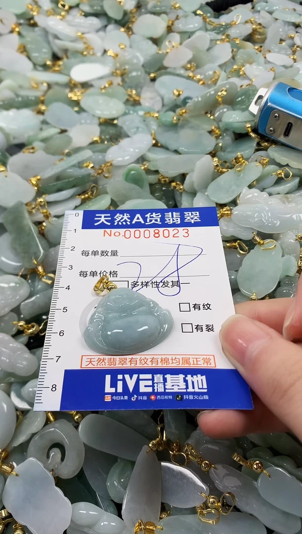 颈饰未镶嵌翡翠纯天然a货翡翠
