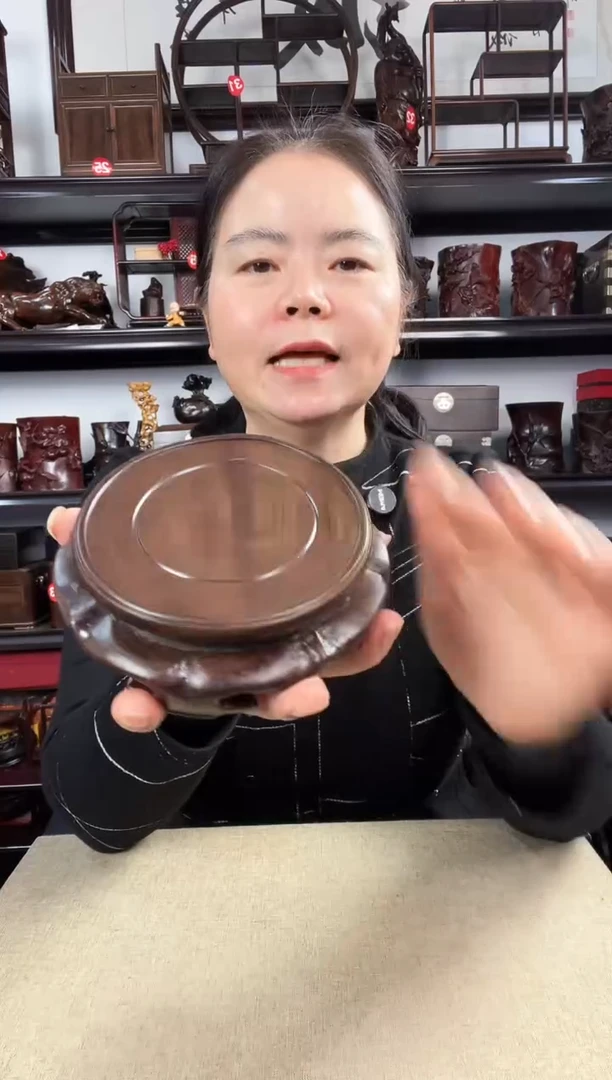 木旋转3号黑老李红木工艺品