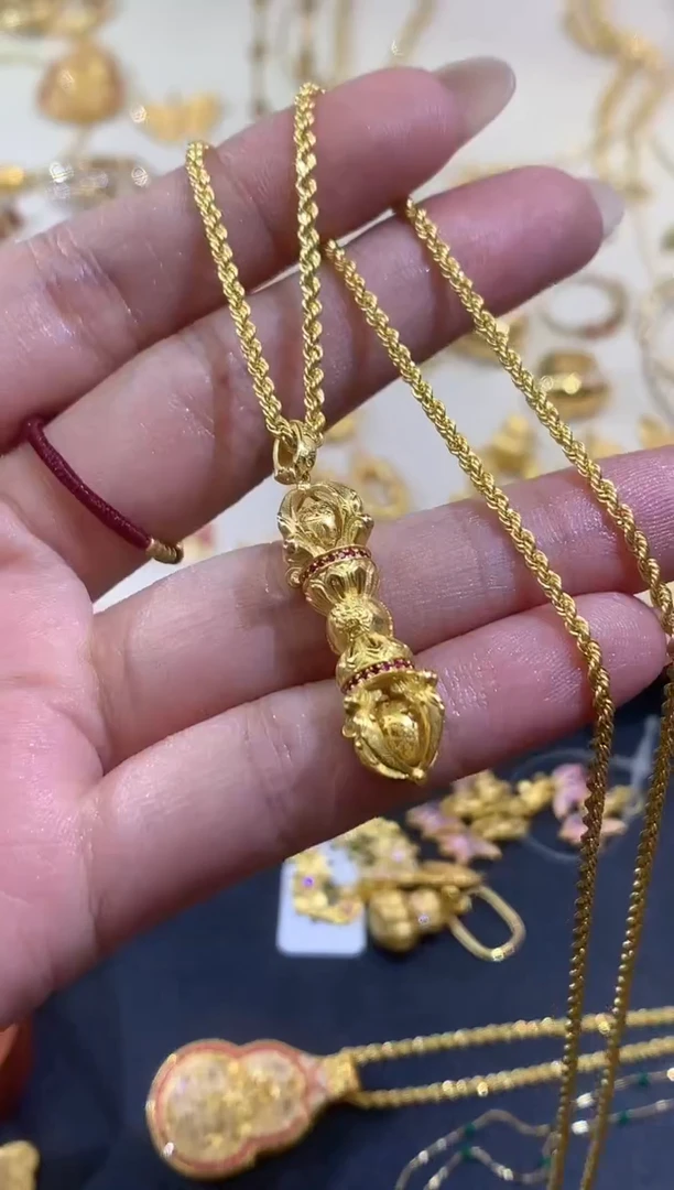 吊坠(不含链)18K金A145|多样性发货一件|3480|BKJ5