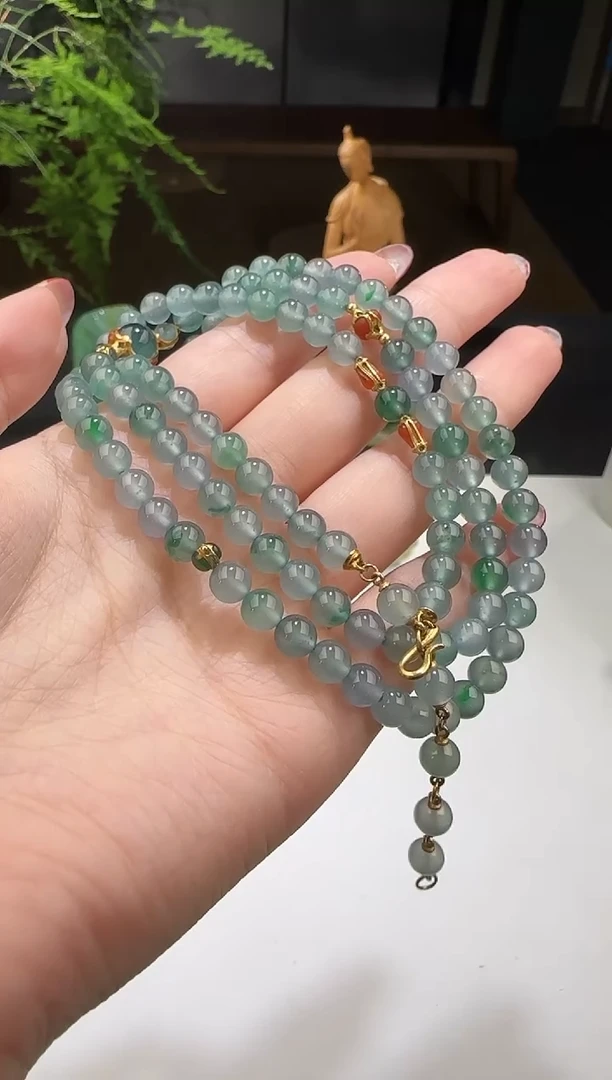 翡翠未镶嵌颈饰【鑫鑫】金珠小于0.5