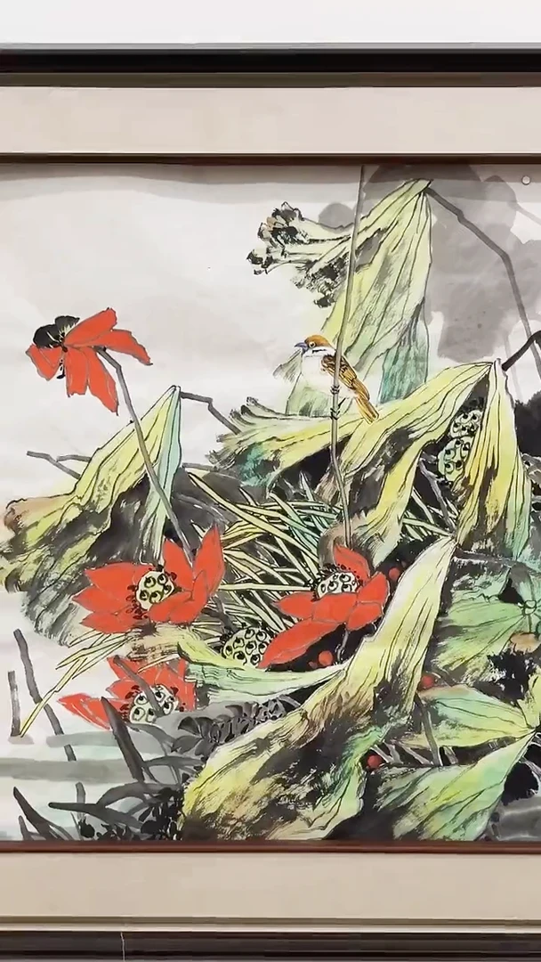 国画毕晓民国画作品4平尺