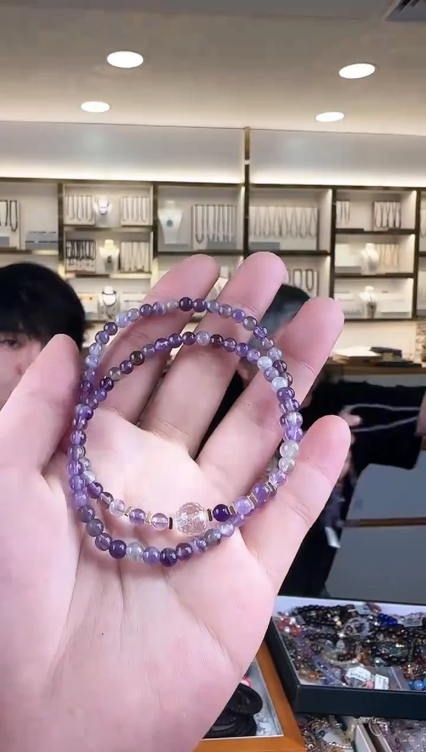 【闪购商品】水晶超七多圈手串库存有限售完即止未镶嵌