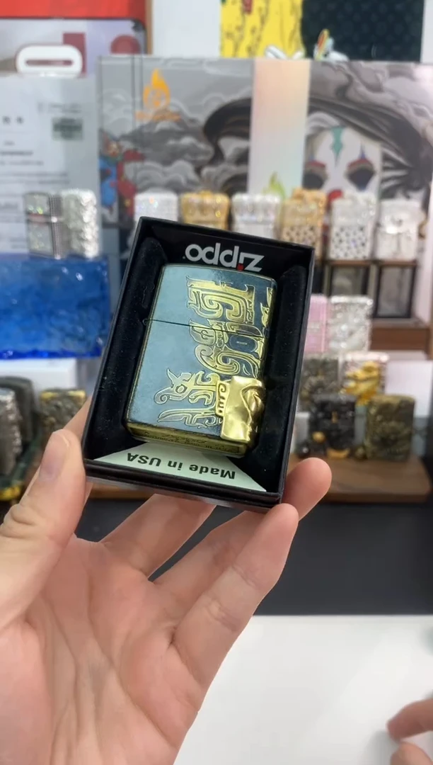 铜ZIPPO青时代三星堆