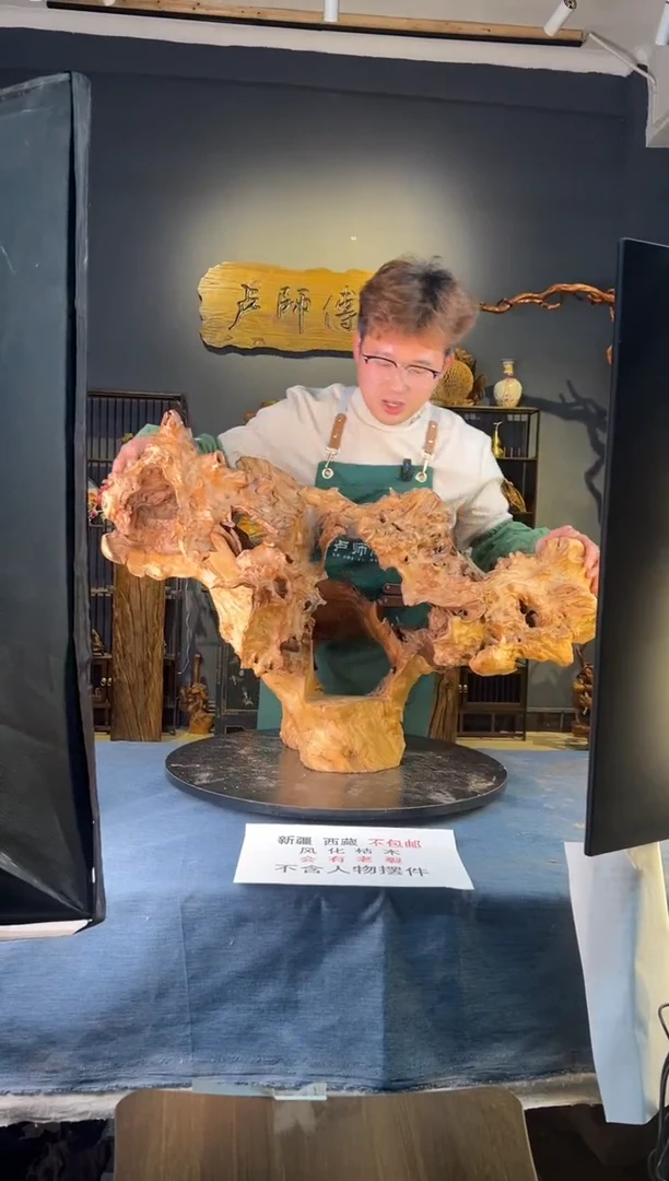 【闪购商品】木卢师傅根艺作品(不包含人物摆件）