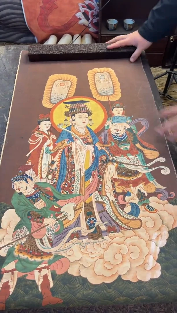 卷轴画大朱画院老六专属AA96
