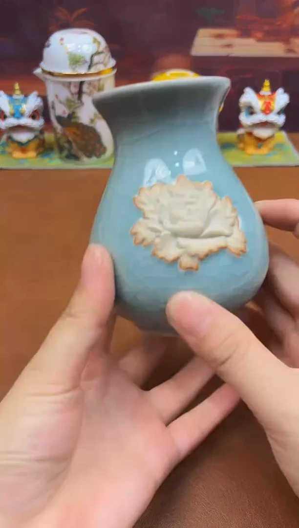 陶瓷茶具摆件旅行套组