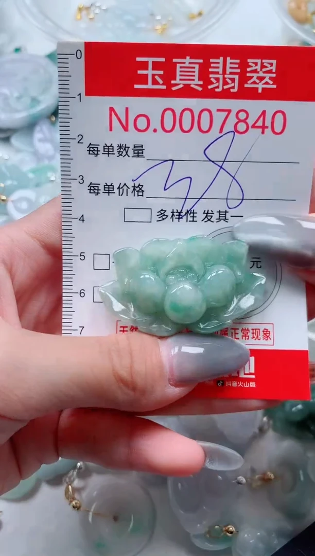 吊坠(不含链)未镶嵌翡翠7840