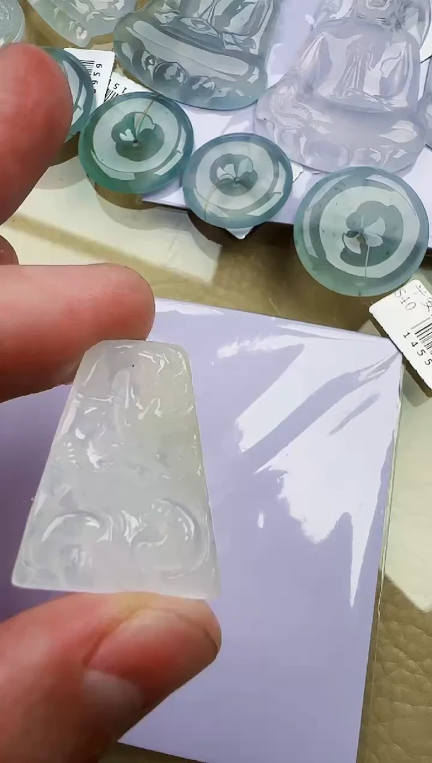 颈饰未镶嵌翡翠缅甸翡翠a货