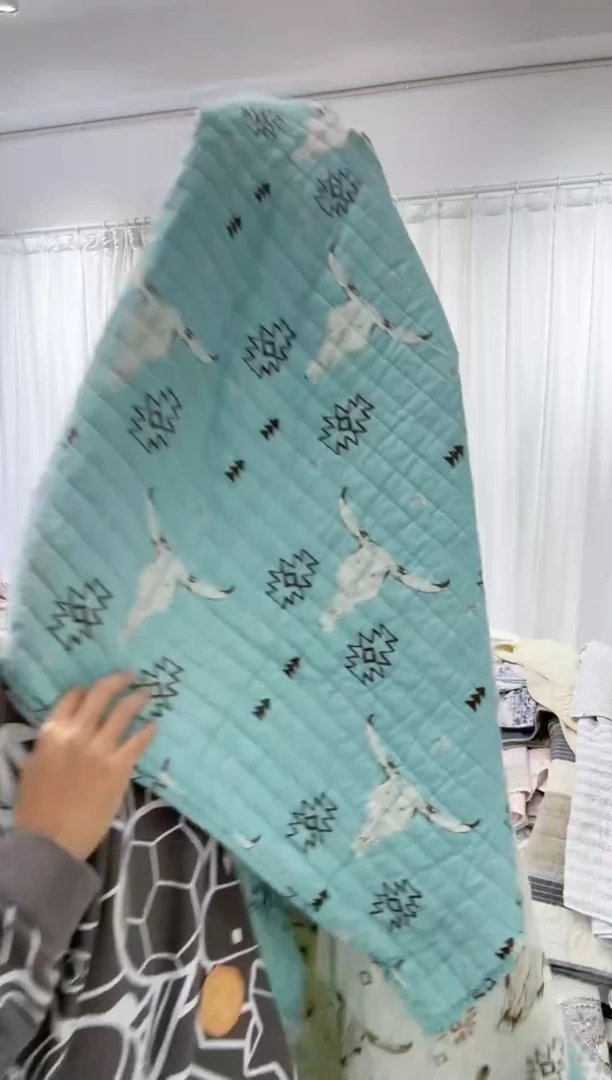 棉230*260纯棉床盖73号微瑕