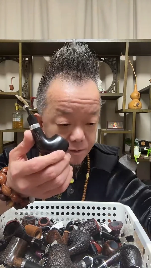 纯手工石楠木烟斗