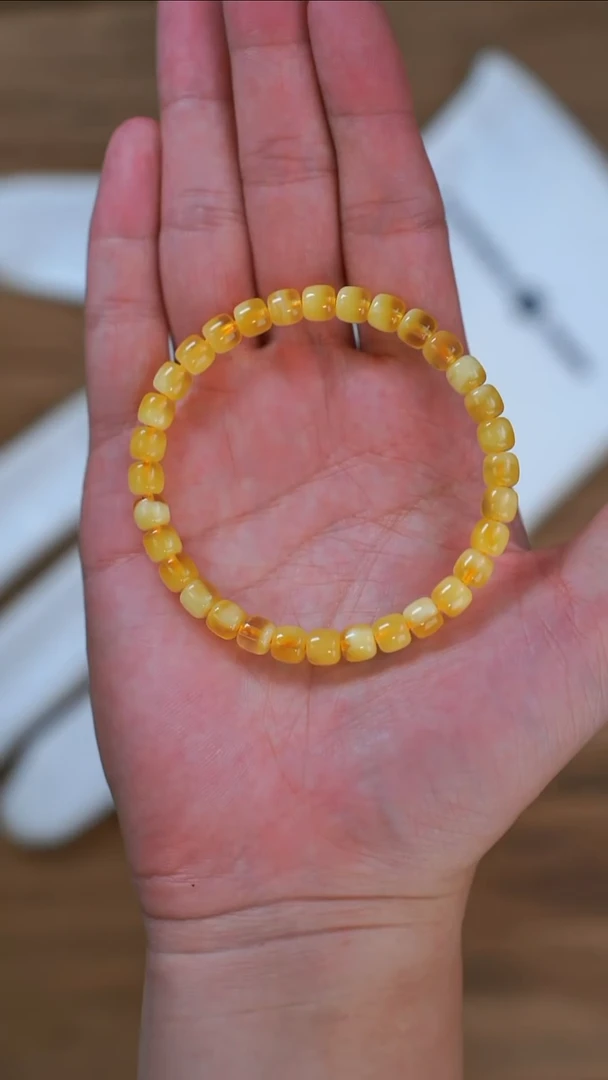 手链琥珀未镶嵌M系列 6.5mm无标老型单圈