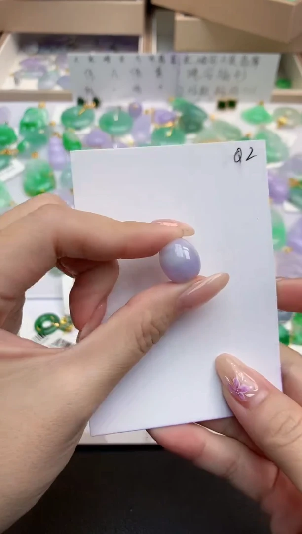 颈饰未镶嵌翡翠天然缅甸A货翡翠