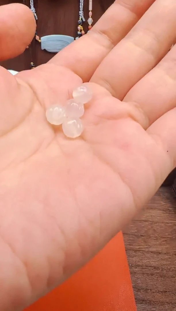 玛瑙/玉髓颈饰未镶嵌【 肖钟出品 】配珠随发1对