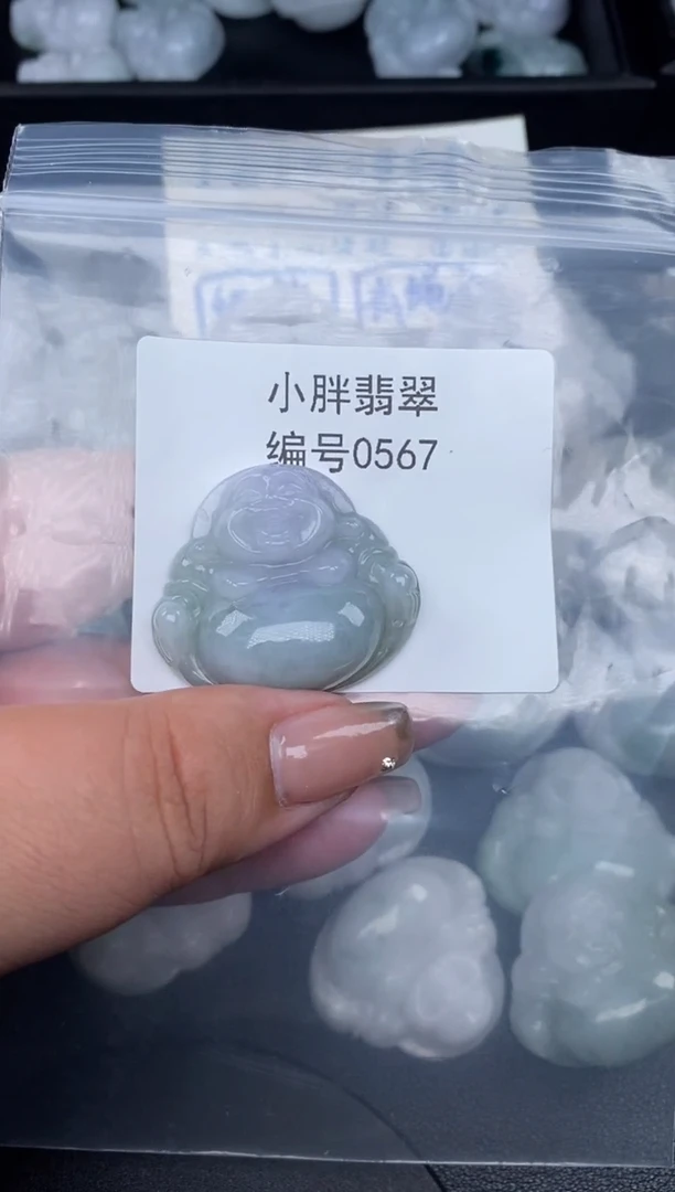 翡翠未镶嵌颈饰缅甸天然A货翡翠0567