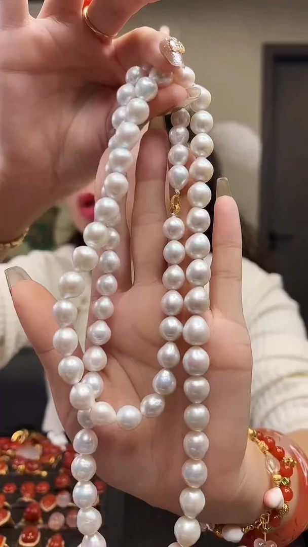 项链未镶嵌淡水珍珠/18K金设计款/80cm