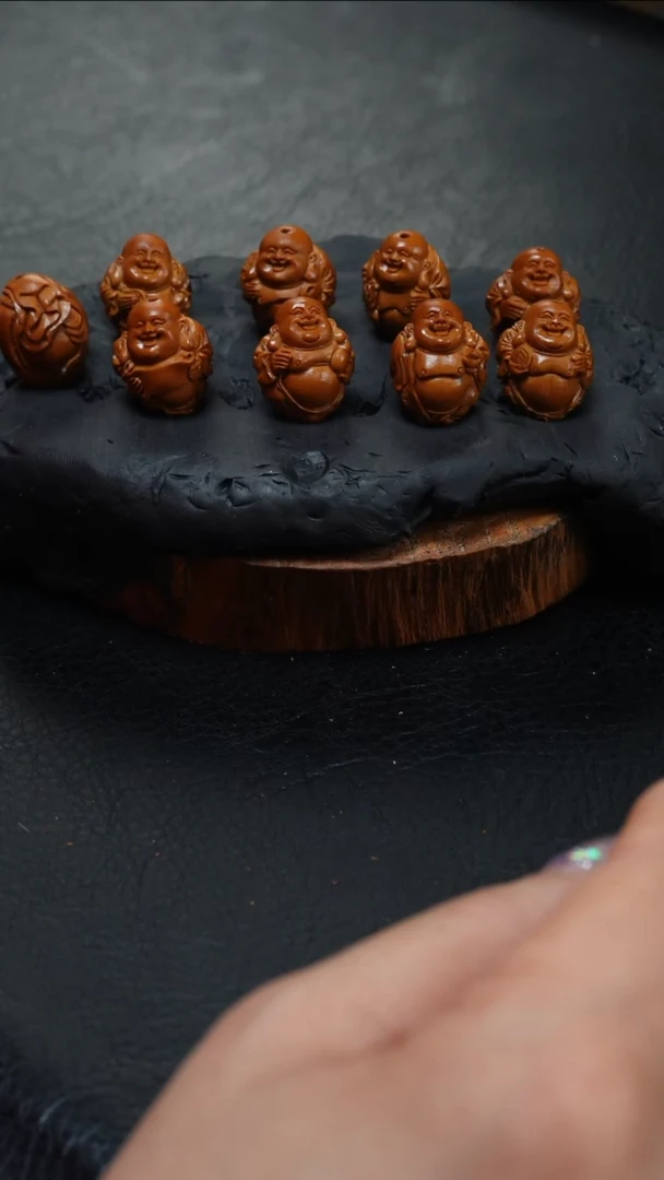 橄榄核手串/手链鱼子精品核雕