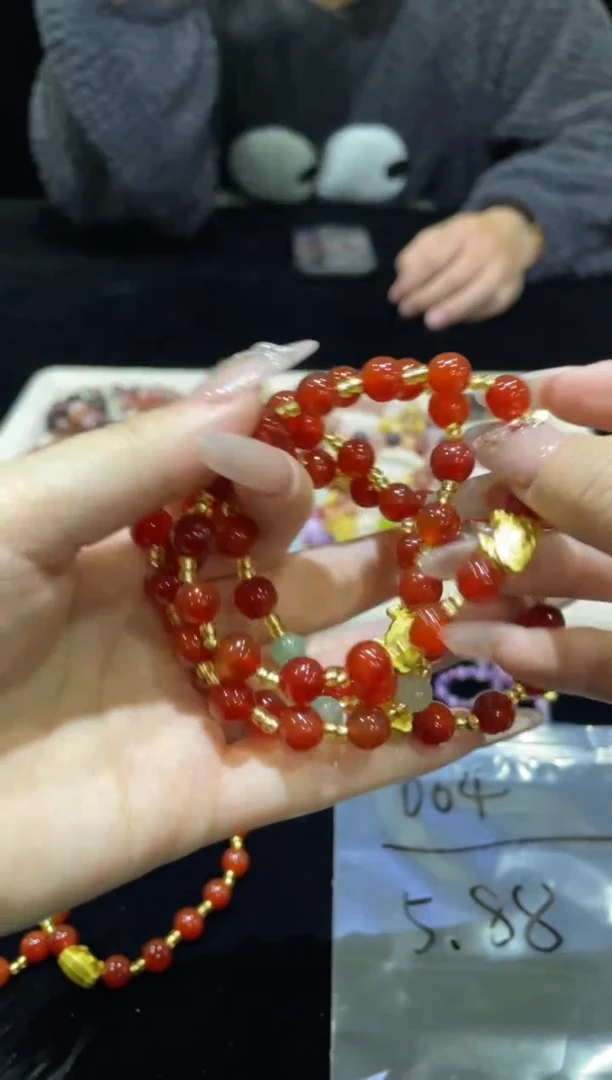 【闪购商品】烟晶手链银S925镶嵌浮力004