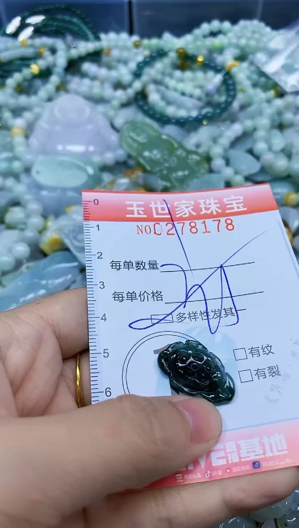翡翠未镶嵌颈饰闪购0278178多样性发其一