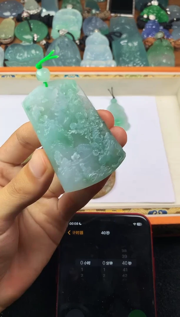 定制翡翠未镶嵌4048毛货不退不换