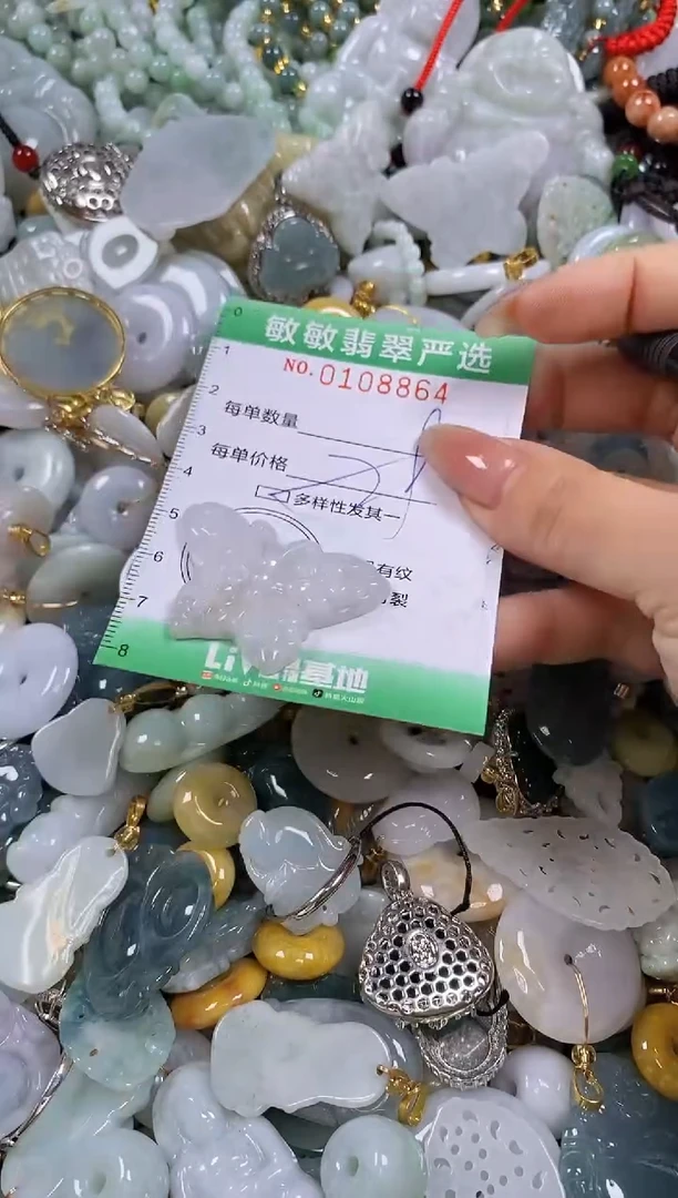 【闪购商品】翡翠颈饰未镶嵌闪购0108864多样性发其一