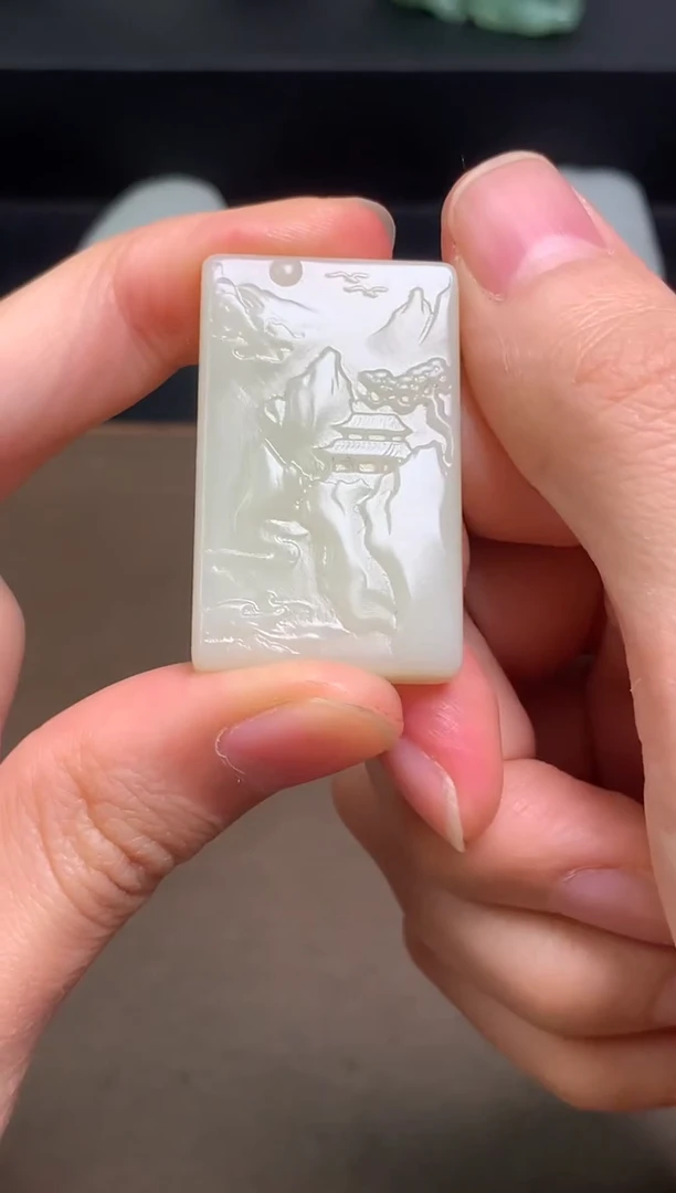 颈饰未镶嵌和田玉6