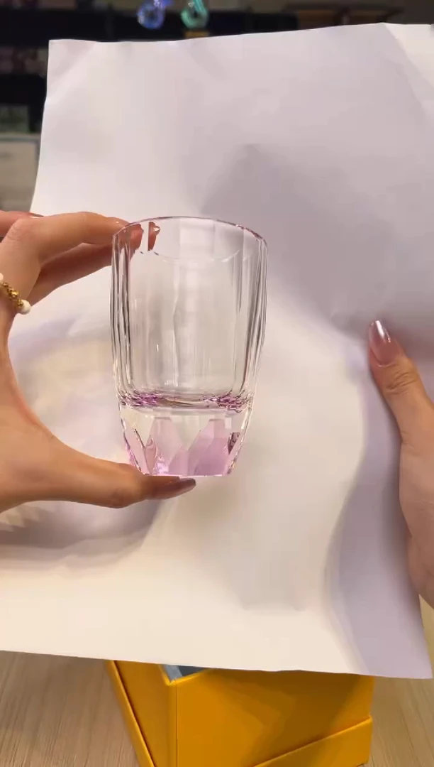 77.Von水晶洋酒杯（紫）