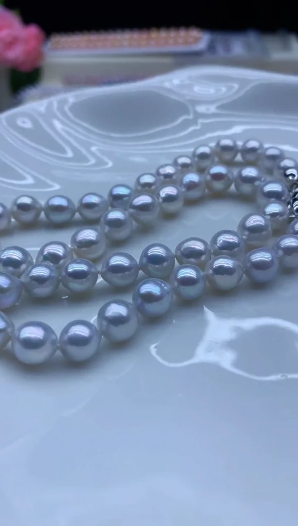 【闪购商品】淡水珍珠颈饰未镶嵌淡水珍珠项链