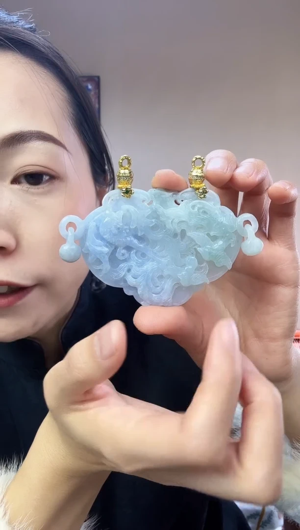 【闪购商品】翡翠颈饰未镶嵌特色原创翡翠颈饰