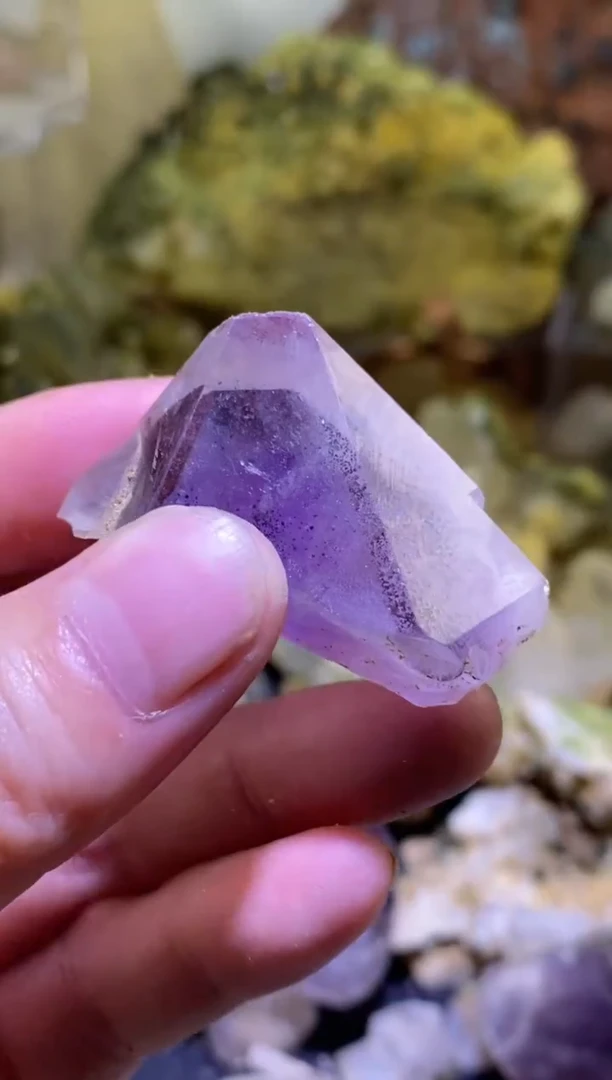 未镶嵌珠宝半成品水晶21号四川超七花园水晶