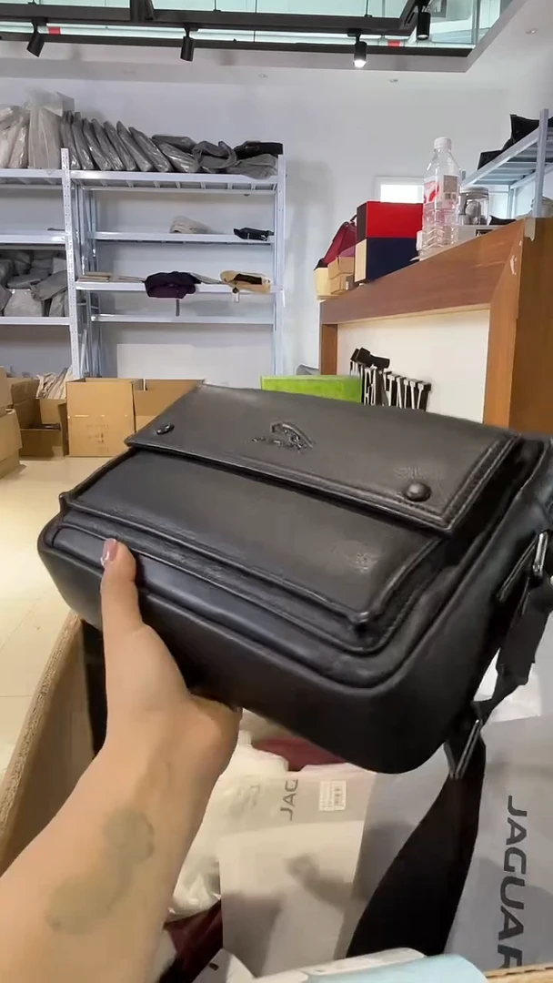 牛皮（革）韩爵绅士包包皮具802