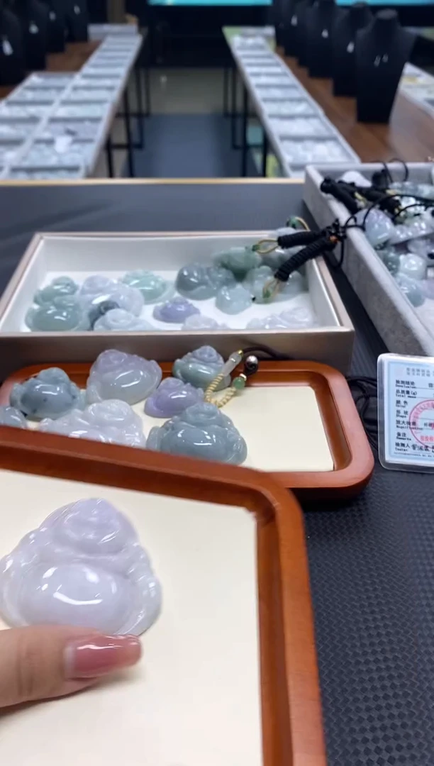 翡翠未镶嵌项链336天然缅甸A货翡翠