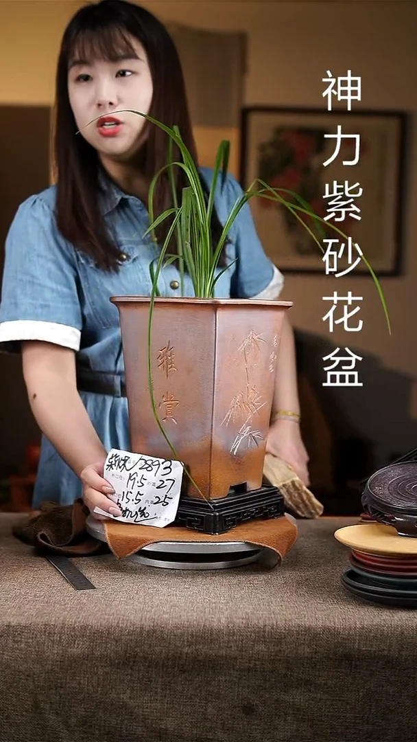 紫砂花盆紫砂花盆2893+s