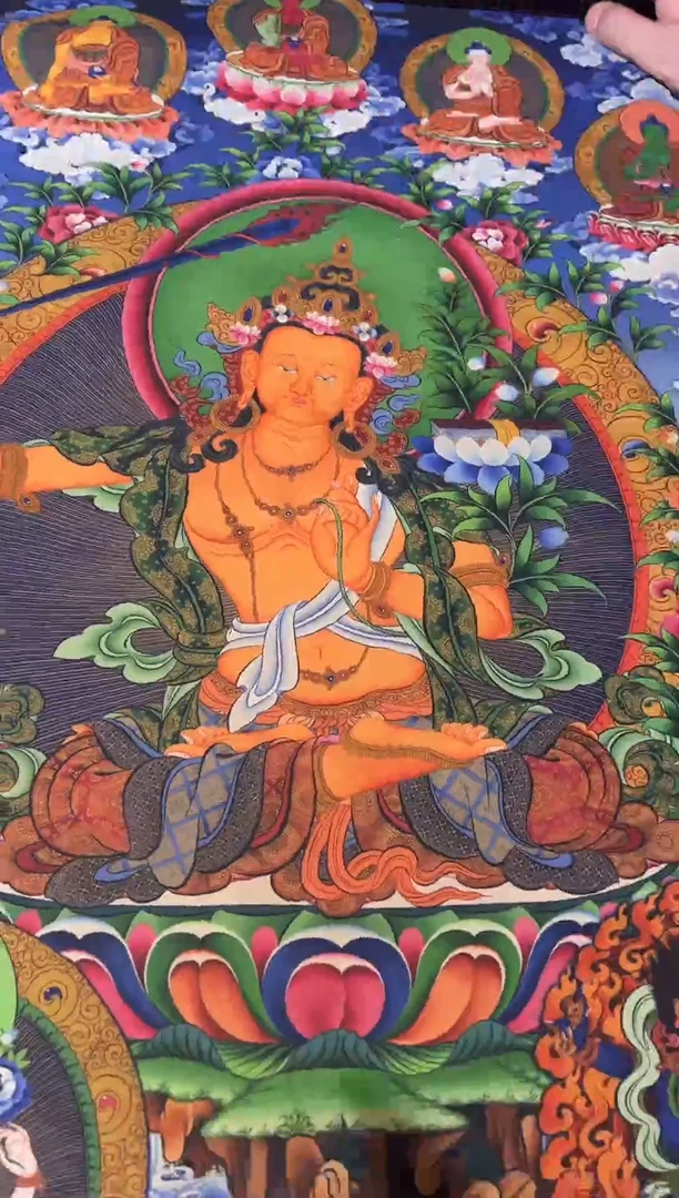 卷轴画秀凯唐卡tk16