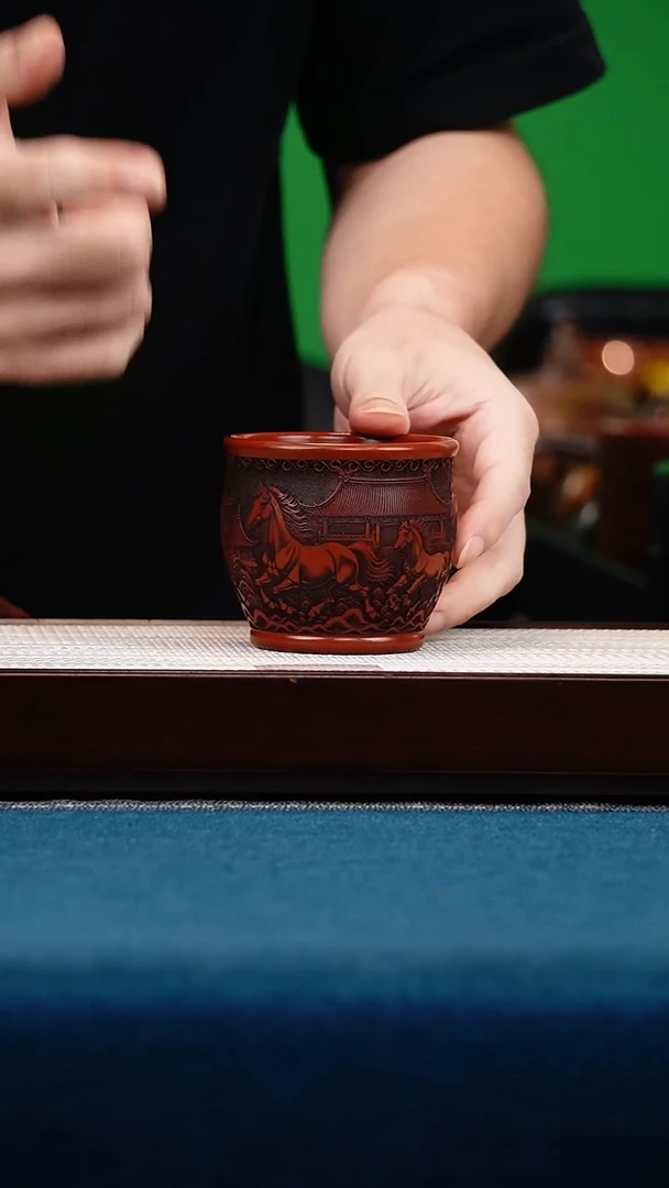 茶壶紫砂大红袍主人杯