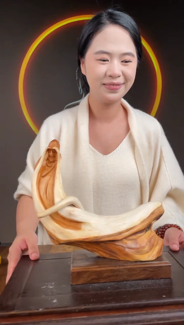 柏木（崖柏）手工摆件,先抢先得!编号:234