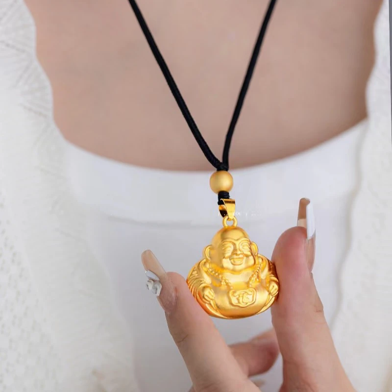 合金项链 佛公项链 国风设计国潮风复古百搭贵气显气质款