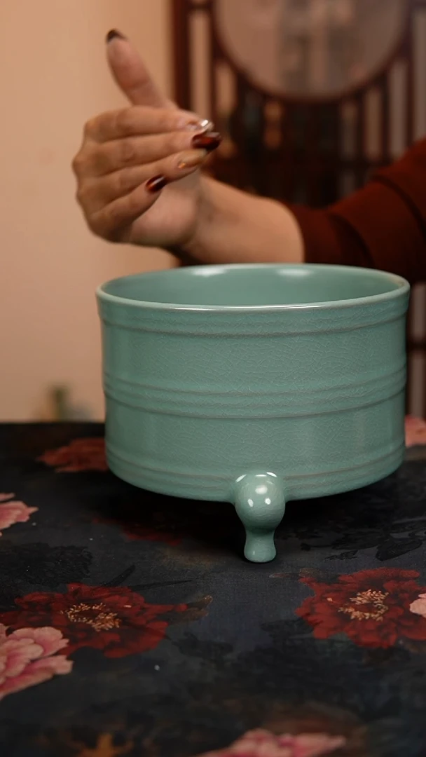 瓷片原产地原矿釉汝瓷