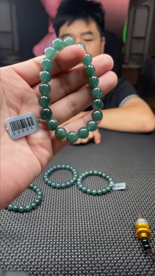 未镶嵌手串翡翠875959-6.25-F82-多样性发其—