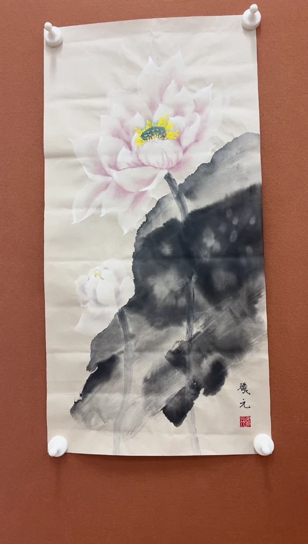 国画曦元2平尺荷花