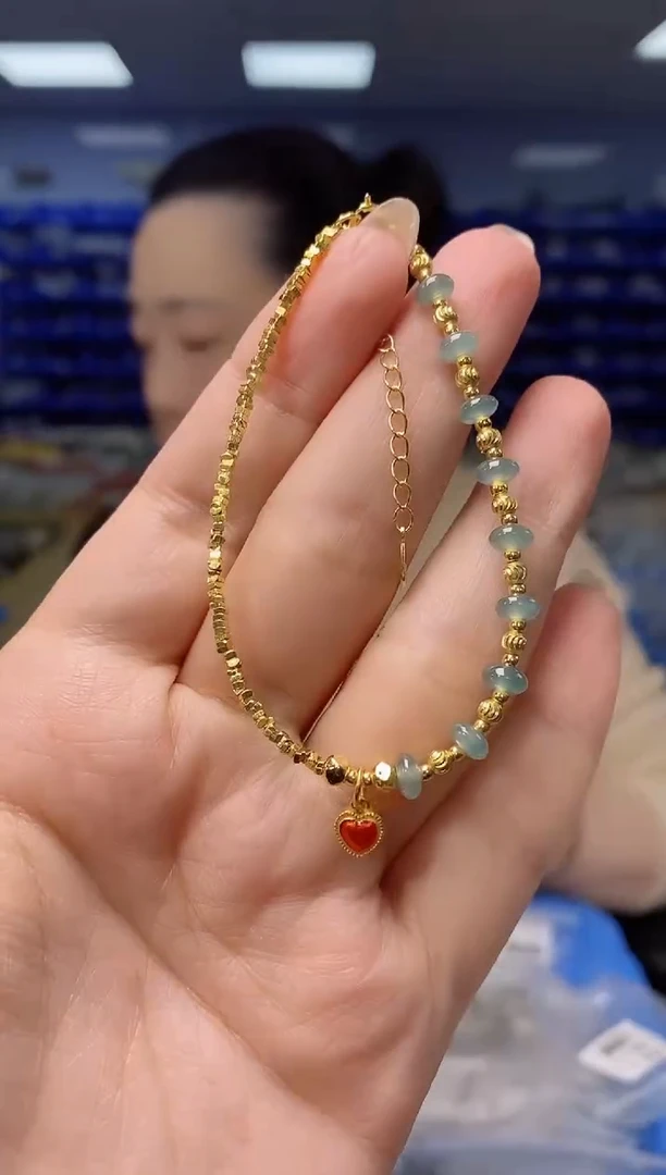 【闪购商品】翡翠手链未镶嵌SL4835