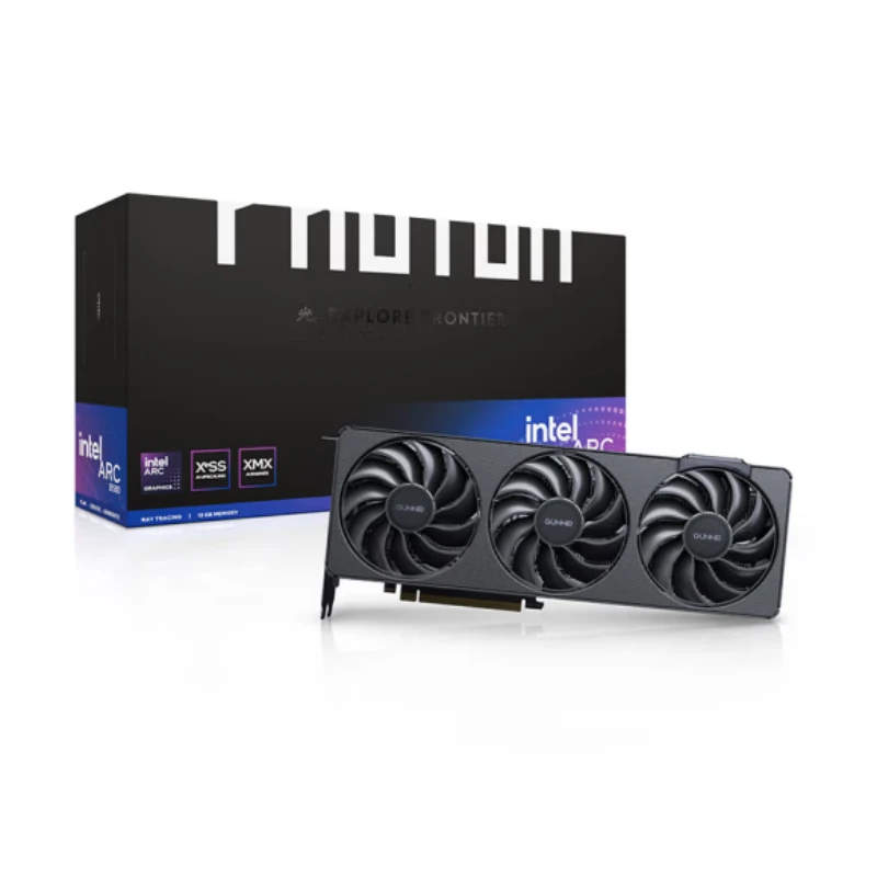 蓝戟 Arc B580 12G GDDR6游戏显卡设计视频剪辑台式电脑电竞显卡