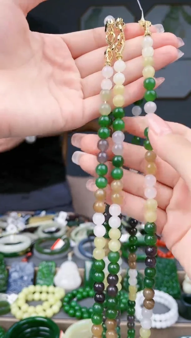 和田玉未镶嵌颈饰多样性发货拍一单发一个