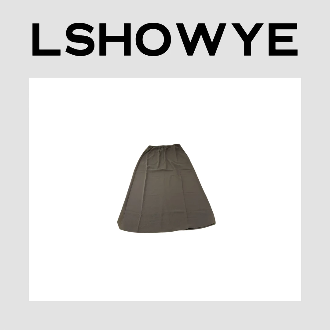 LSHOWYE｜抗绉松紧腰半裙  A8068