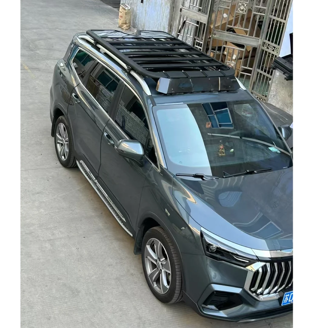 适用于吉利豪越L车顶平台铝合金车顶行李架