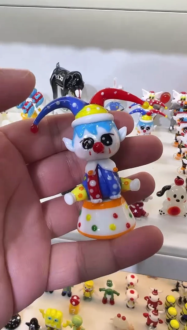 手工艺品琉璃精品小丑