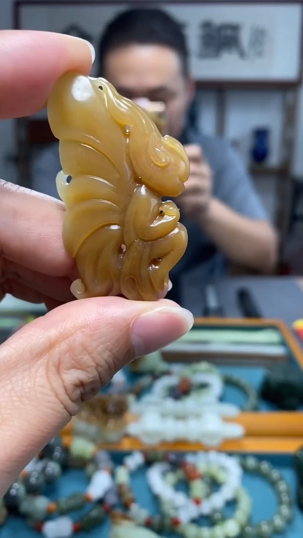 颈饰未镶嵌和田玉96