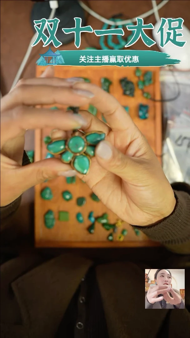 无非金属绿绿的项链真好看