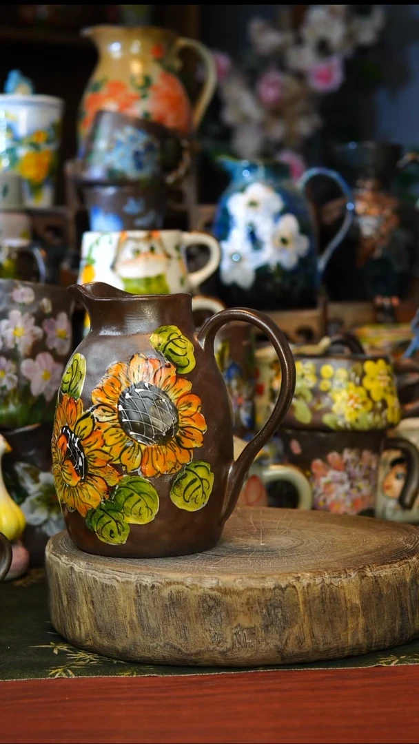 陶瓷100景德镇手工手绘釉下彩